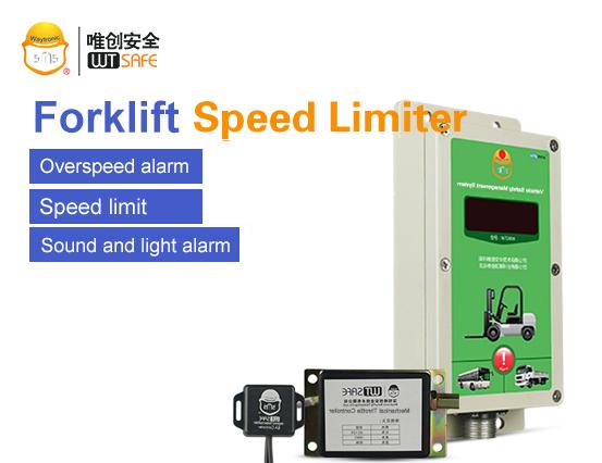 Forklift speed limiter
