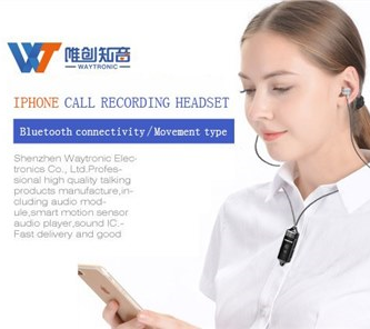 Bluetooth Call Recorder Earphone